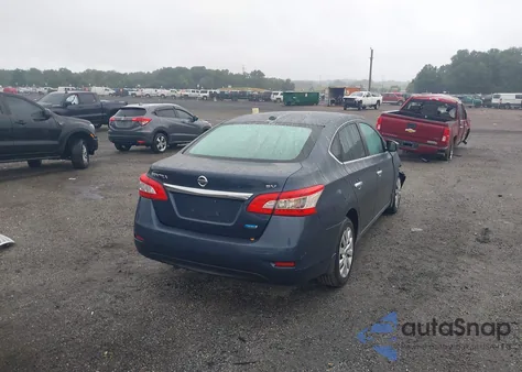 2014 Nissan Sentra Sv z USA, uszkodzony, nr VIN 3N1AB7AP1EY299484
